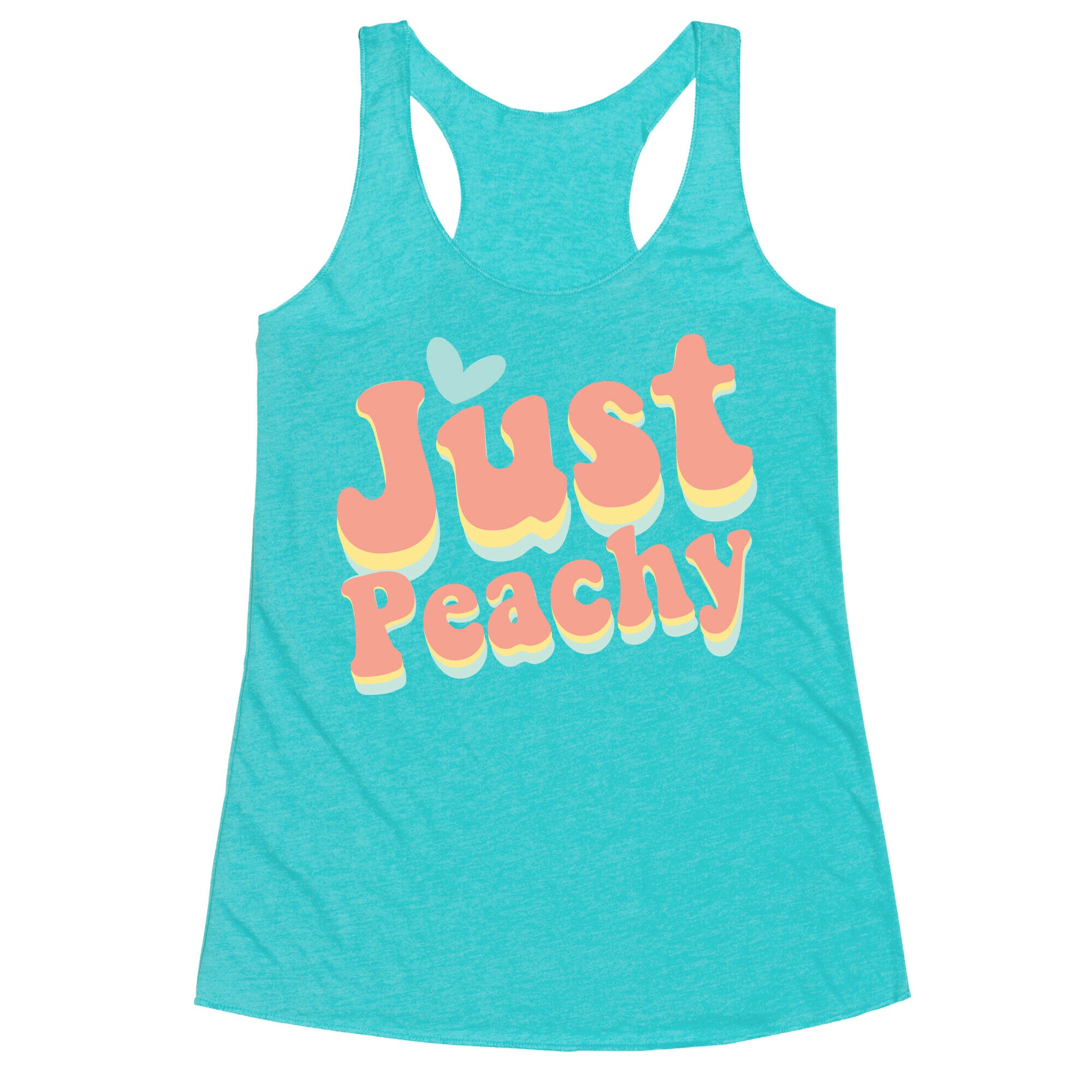 Just Peachy Racerback Tank